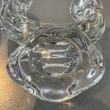 Paire de chandeliers Cristal de Vannes, collection « Le Chatel »