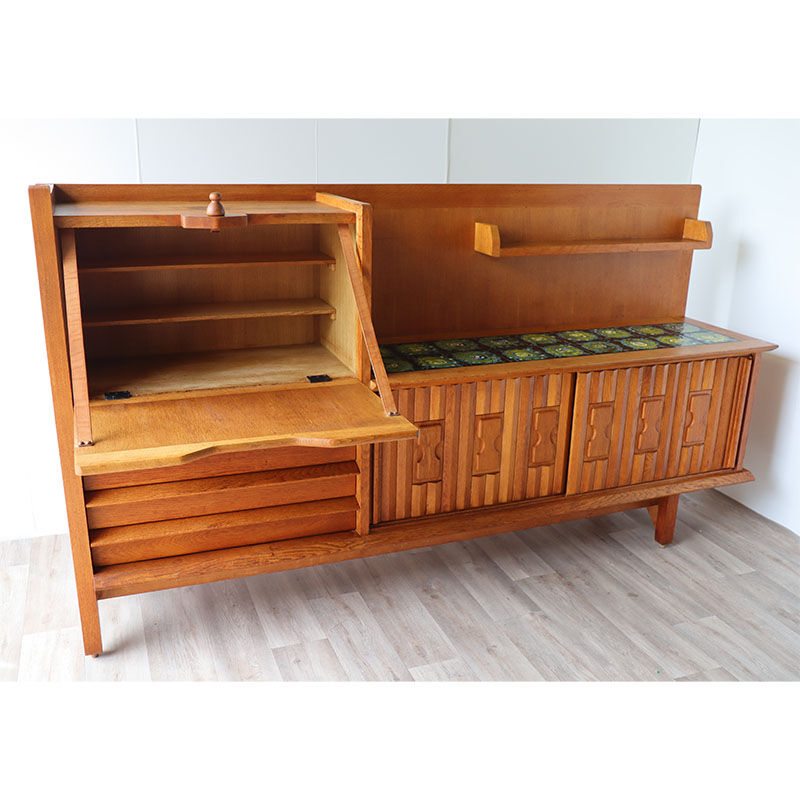 Vintage buffet Guillerme et Chambron edition "Votre Maison" 1960