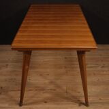 Table design italienne en bois du 20ème siècle