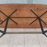 Vintage mahogany table Italian design from the 1960s