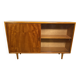 Mid Century Retro Teak & Glass Bookcase by Herbert E. Gibbs Circa 1960