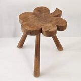 1950s clover tripod stool
