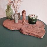 Brutalist wooden top