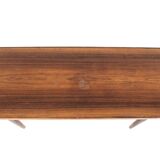 Table basse scandinave en palissandre Suède 1960