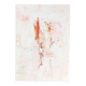 Acrylique sur papier – composition abstraite – 26 x 18 cm