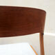 Ensemble de 4 chaises traîneau Baumann