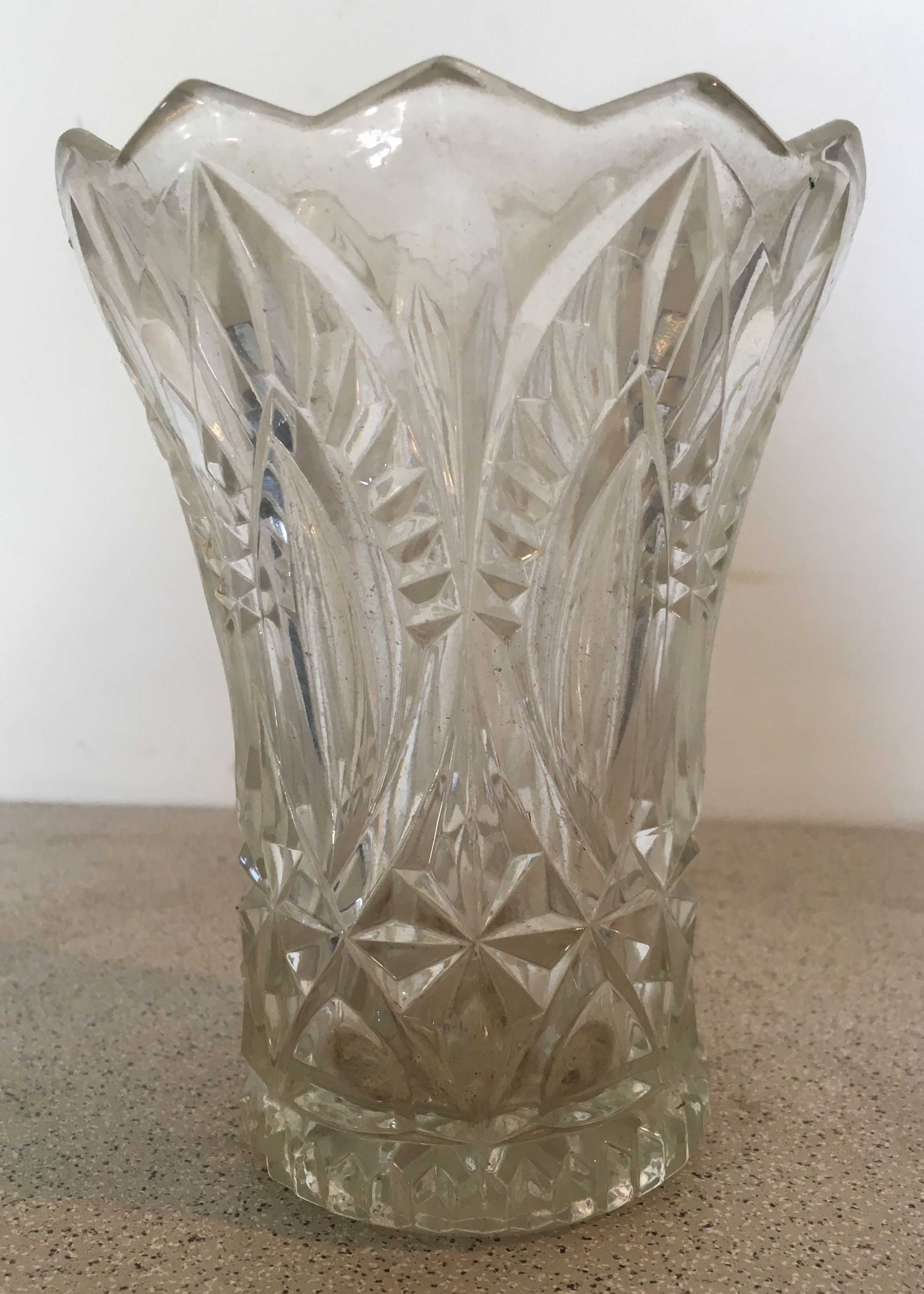 Glass vase