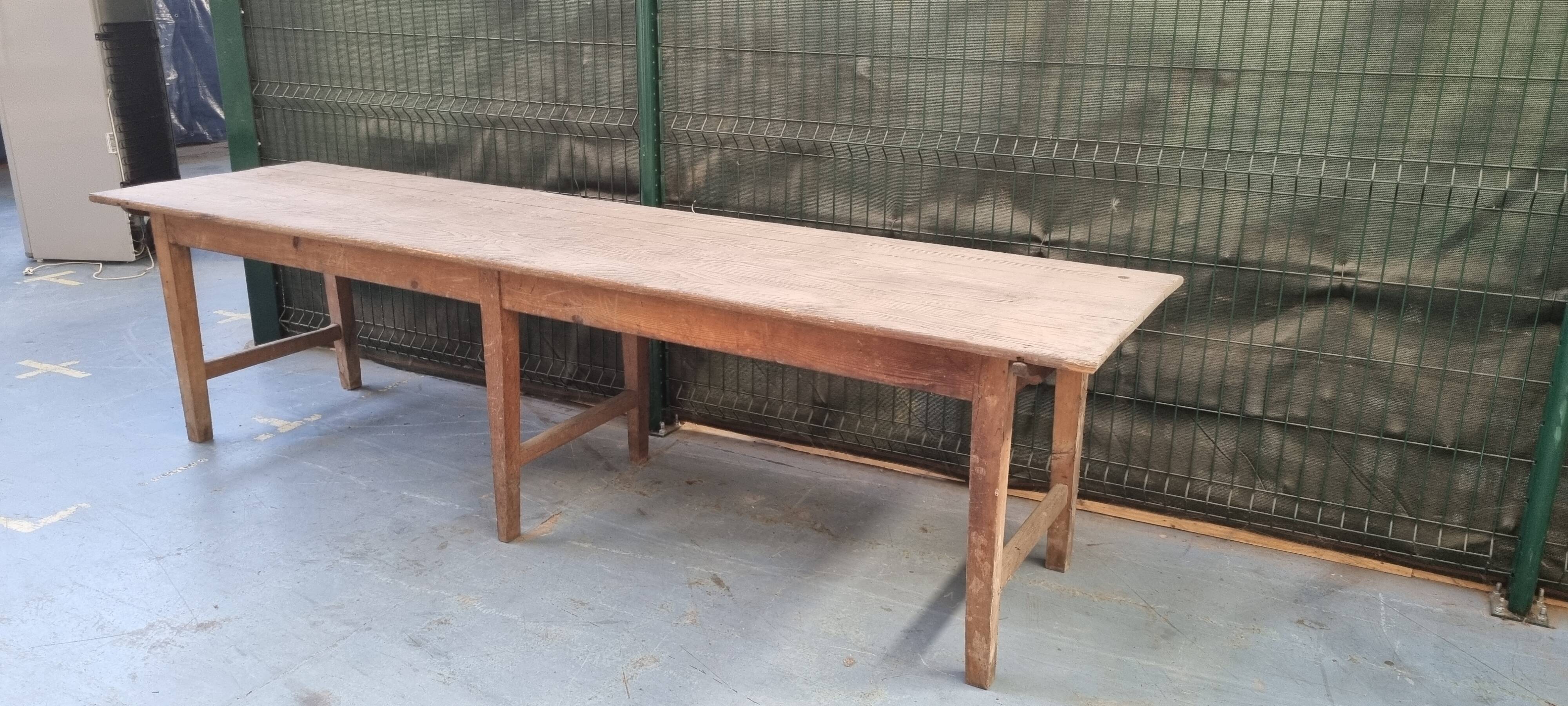 Very large rectangle farmhouse table