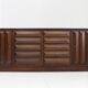 Spanish brutalist sideboard solid wood