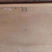 Double teak cabinet from the 1950s by Hans Wegner for RY Mobler, height 180 cm.