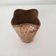 Ceramic vase with floral motif signed Vallauris