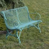 Banc Arras 2 places - RAL 6017 (vert)