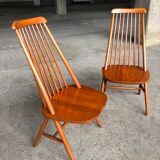 Elegant lounge chairs, 1955, set of 2