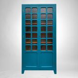 Parisian wardrobe glazed blue Peacock 1940