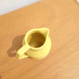 Small yellow milk jug Onnaing circa 1930
