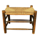 Rush-covered stool, Holland, 1960s