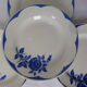 4 flat plates of Digoin Sarreguemines model Corsica 211209