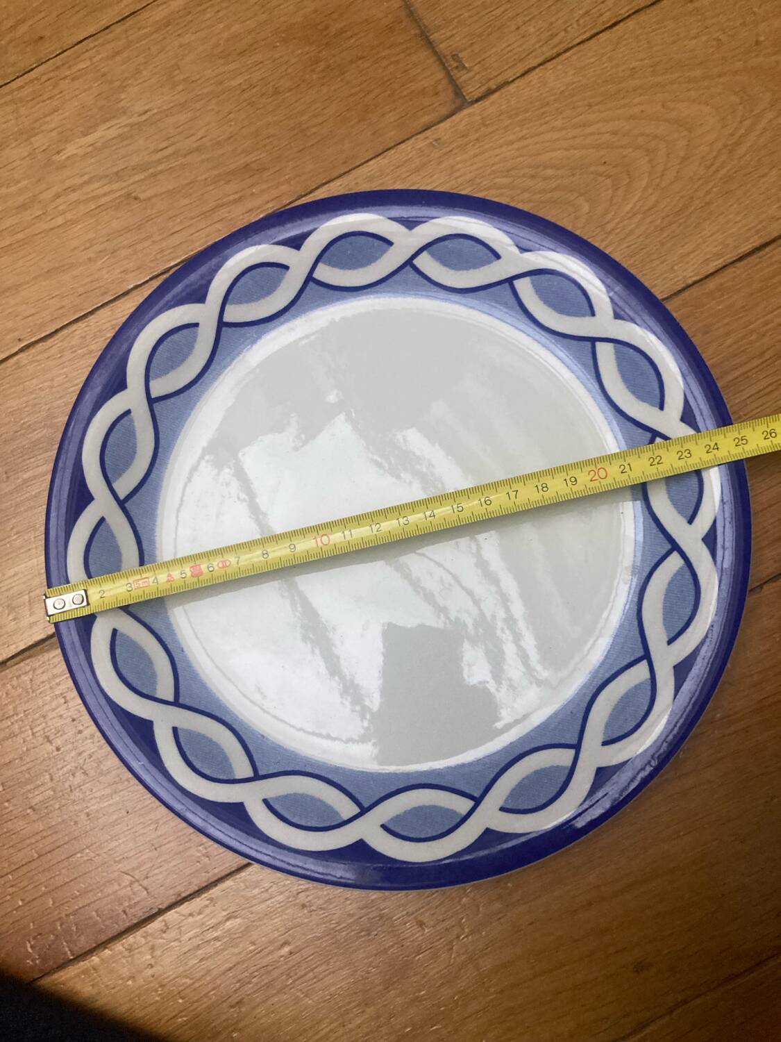 Plat porcelaine anglaise vintage