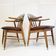 Suite de 4 fauteuils vintage 1960