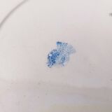 Badonviller Rose porcelain dinner plates