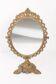 Vintage gold mirror mid-century, Italy, 1960s
