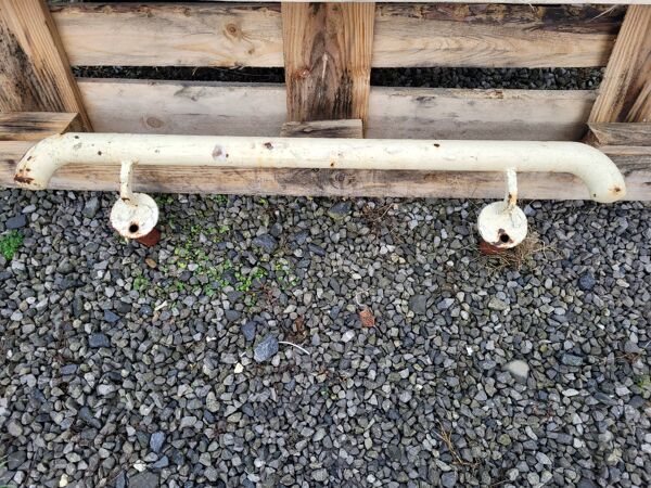 Rampe d'escalier en fer