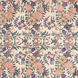 Vintage Turkish Sparta Floral Rug, 1970s