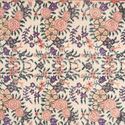 Vintage Turkish Sparta Floral Rug, 1970s