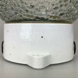 50s 60s lamp light wall lamp cellar lamp ceramic glass design 50s 60s