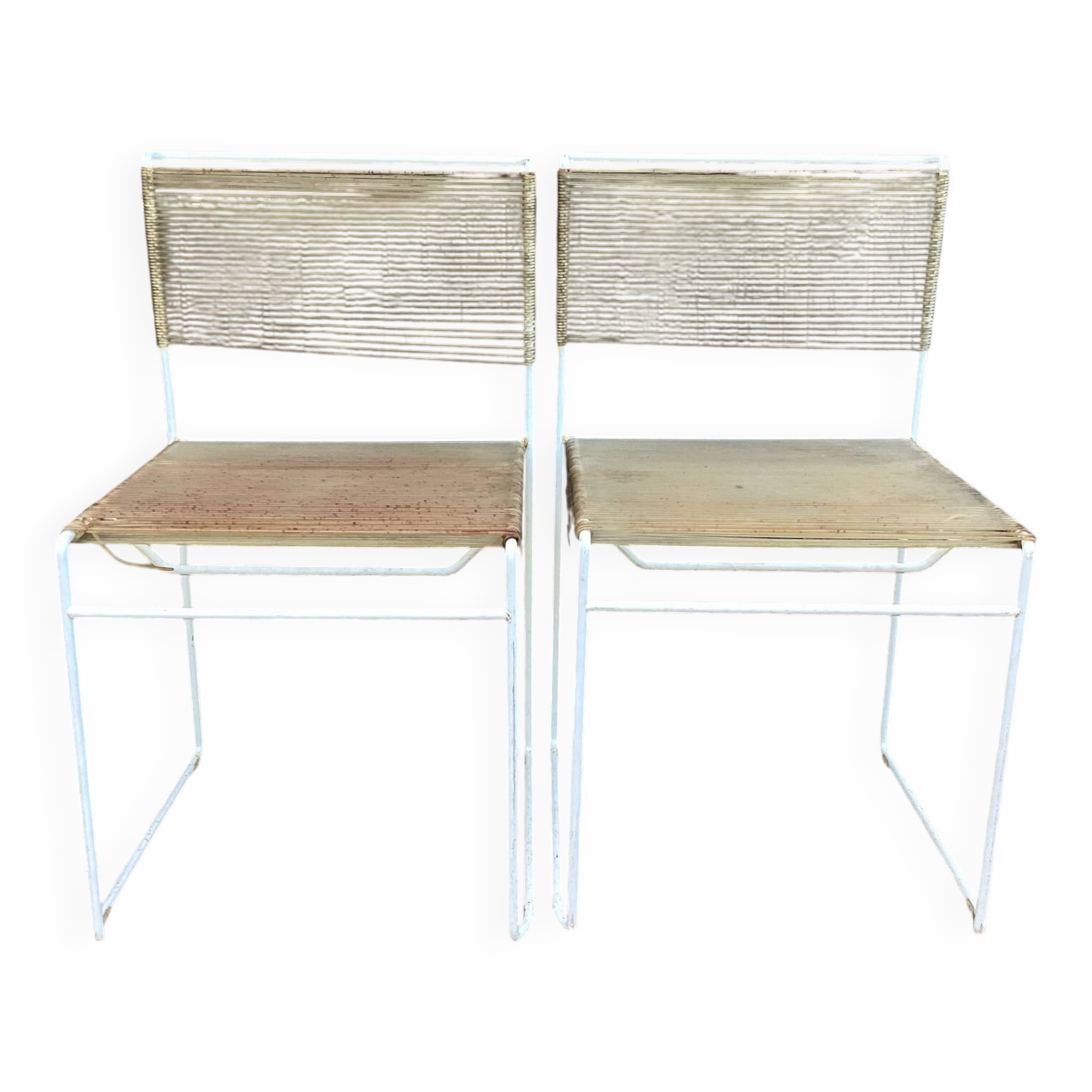 Vintage Spaghetti chairs - Design by Giandomenico Belotti for Alias/Fly L