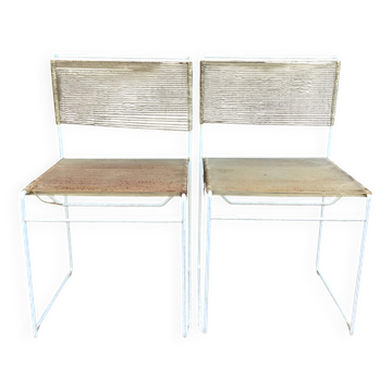 Vintage Spaghetti chairs - Design by Giandomenico Belotti for Alias/Fly L
