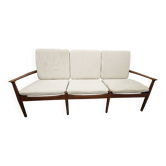 Three-seater sofa in teak by Svend Aage Eriksen for Glostrup, 1962.