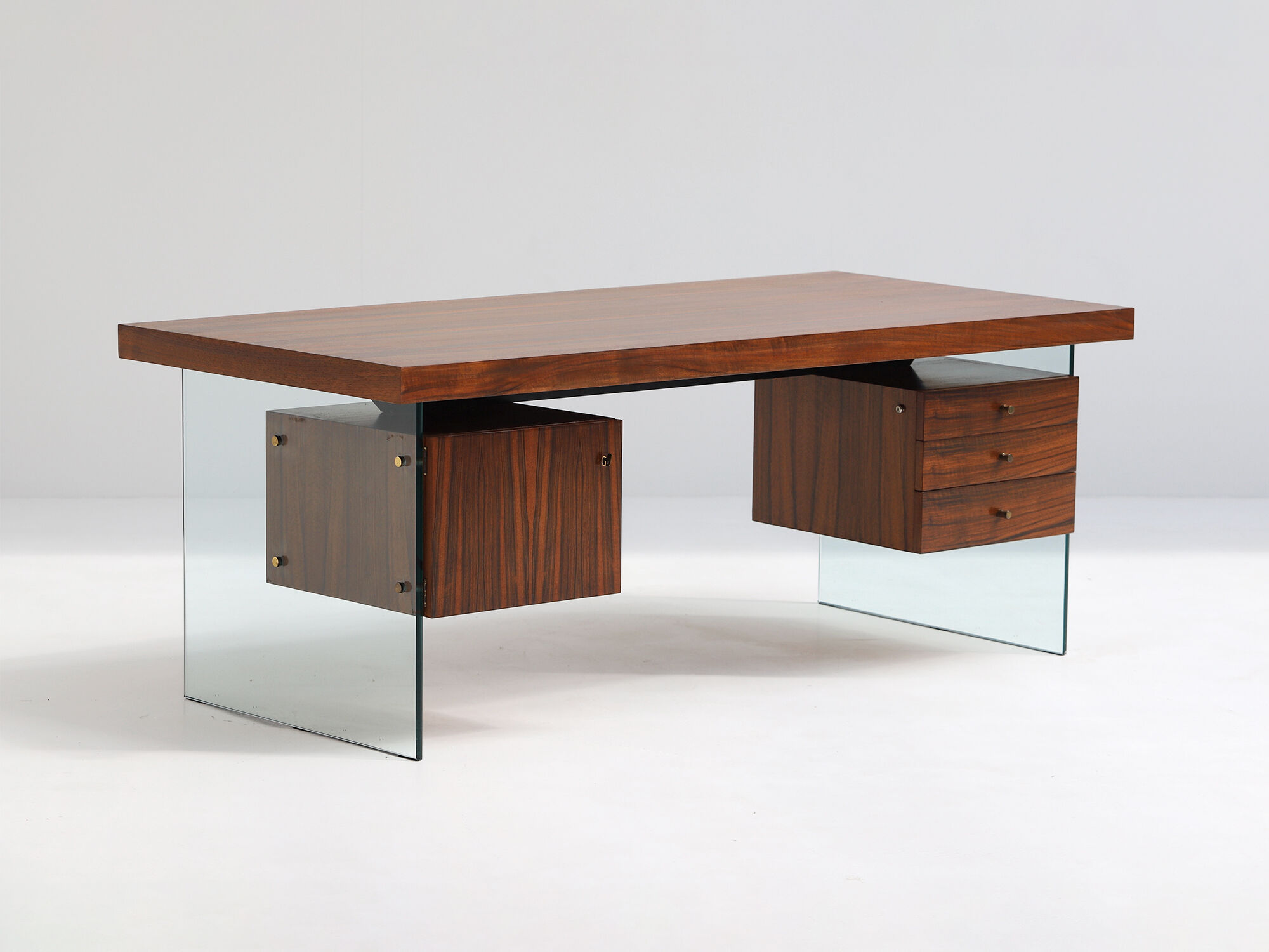 Rare executive desk designed by Jos de Mey for Van den Berghe Pauvers 1960
