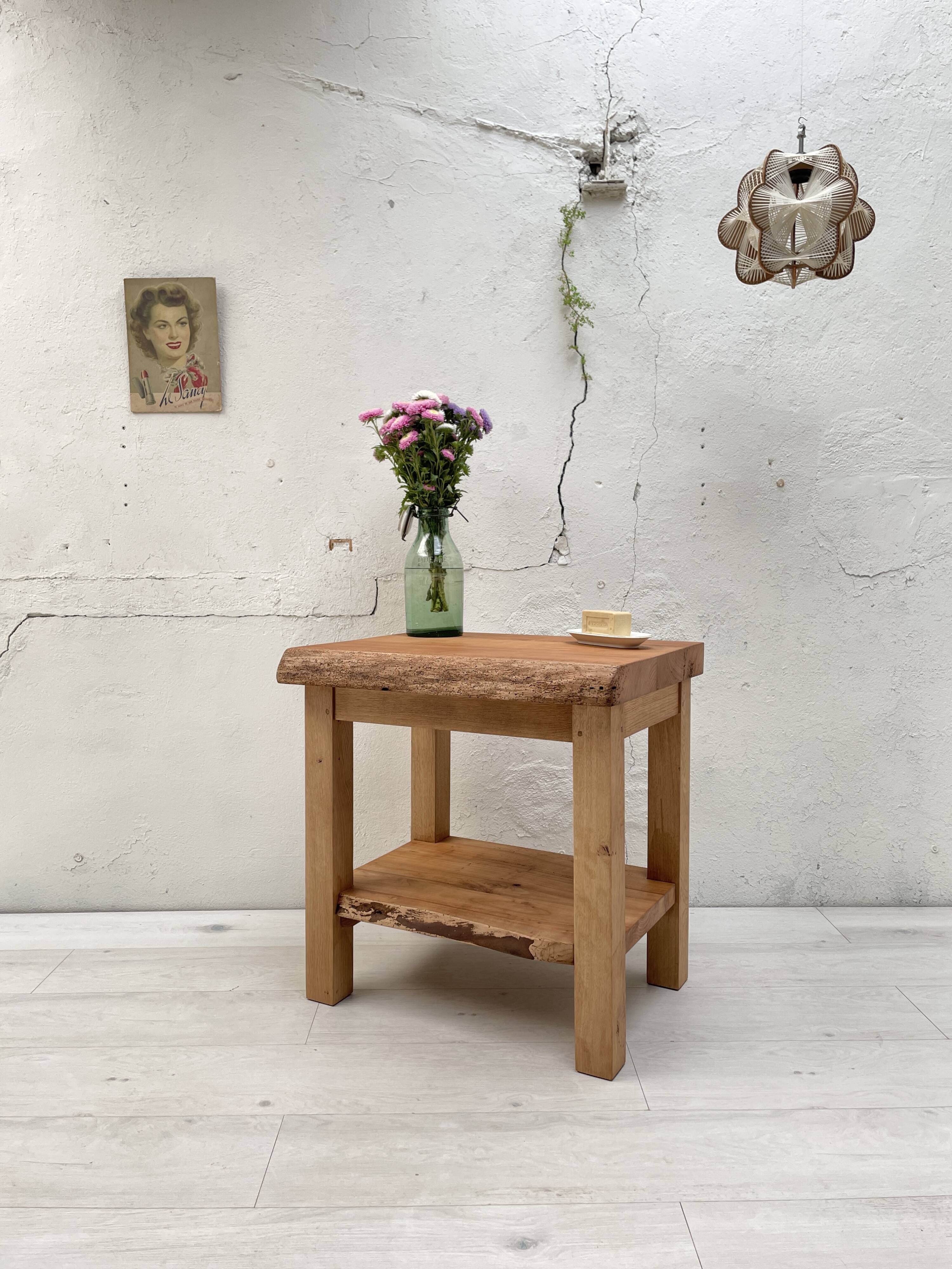 Solid wood workbench