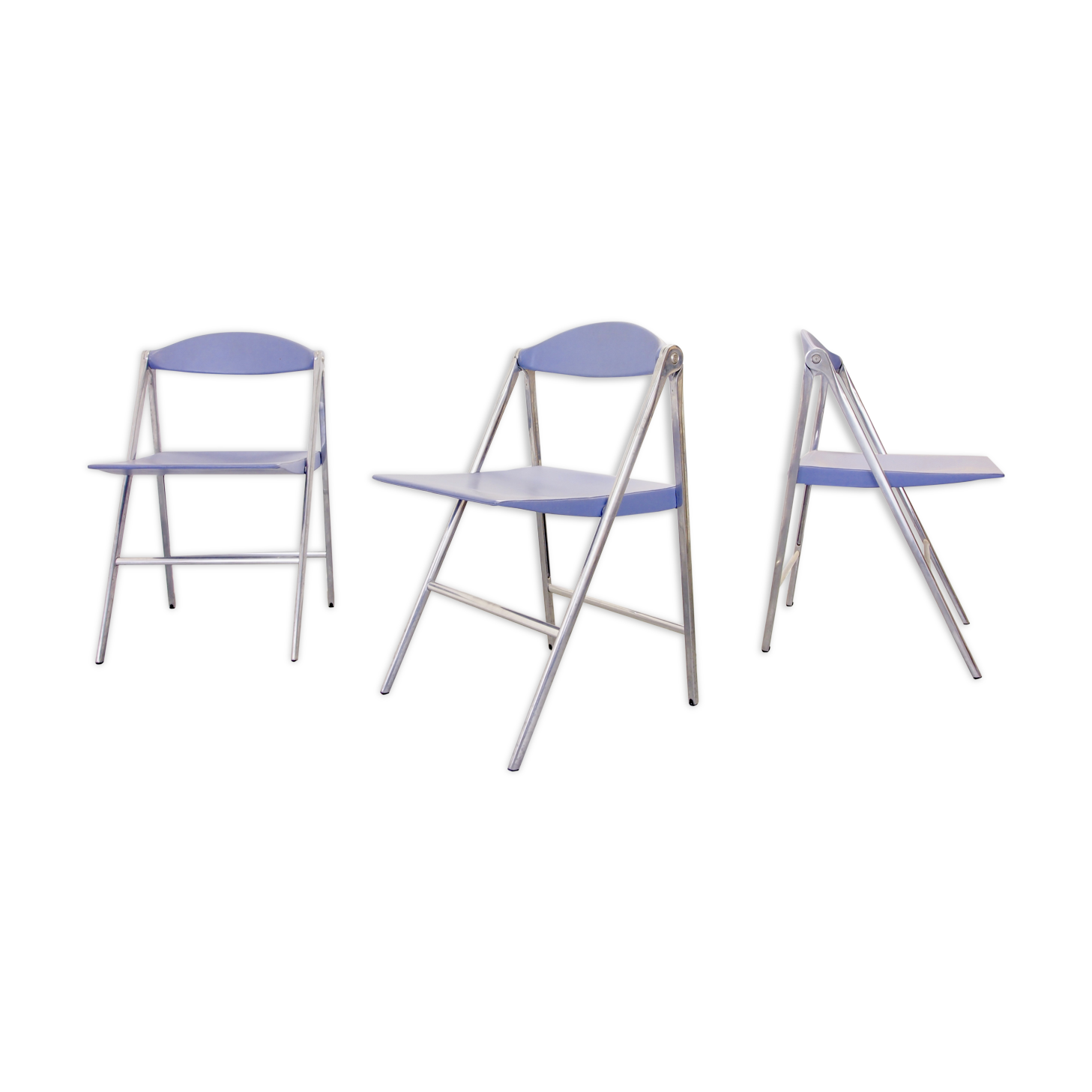 Folding chair "Donald" by Studio Cerri & Associati for Poltrona Frau