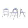 Folding chair "Donald" by Studio Cerri & Associati for Poltrona Frau