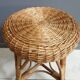 Tabouret en rotin