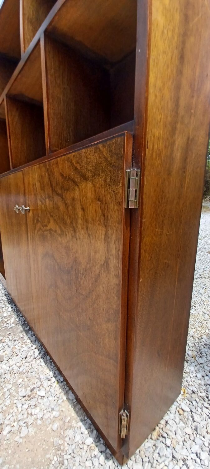 Scandinavian open bookcase vintage 1950s open bookcase