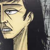 Poster exhibition Bernard BUFFET, Galerie Maurice Garnier, Paris (1980).