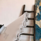 White opaline lace walker