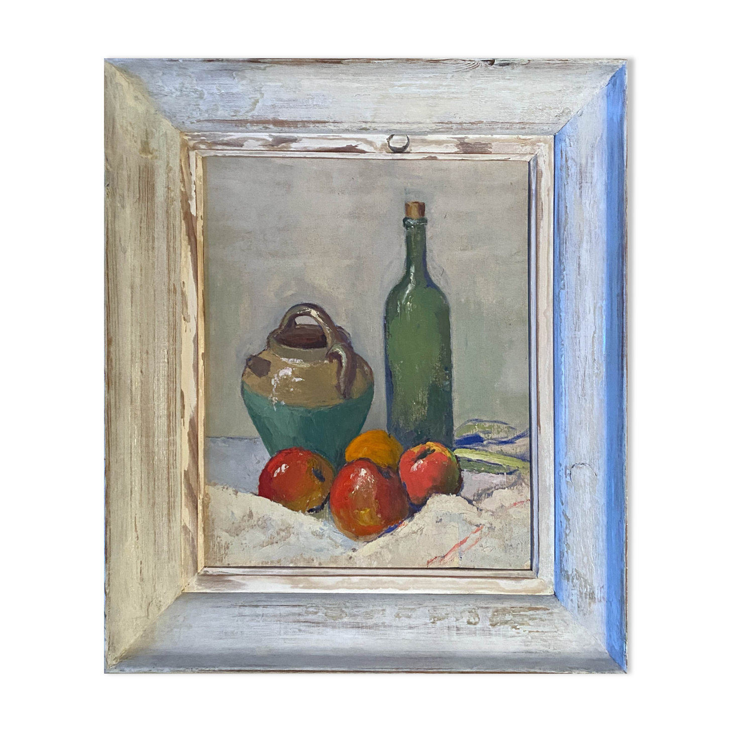 Table "Apple composition" HSP early XX° post impressionist