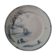Flat plate HL Mouplot 33 rue de Paradis Paris Asian pattern diam 23 cm
