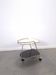 Ilse Möbel trolley met zwart wit formica vintage