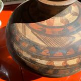 Painted Indian jar
