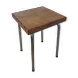 Vintage stool wood metal