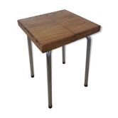 Vintage stool wood metal