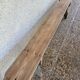 Old oak farmhouse bench measuring 230 cm