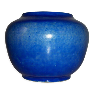 Art deco ceramic ball vase