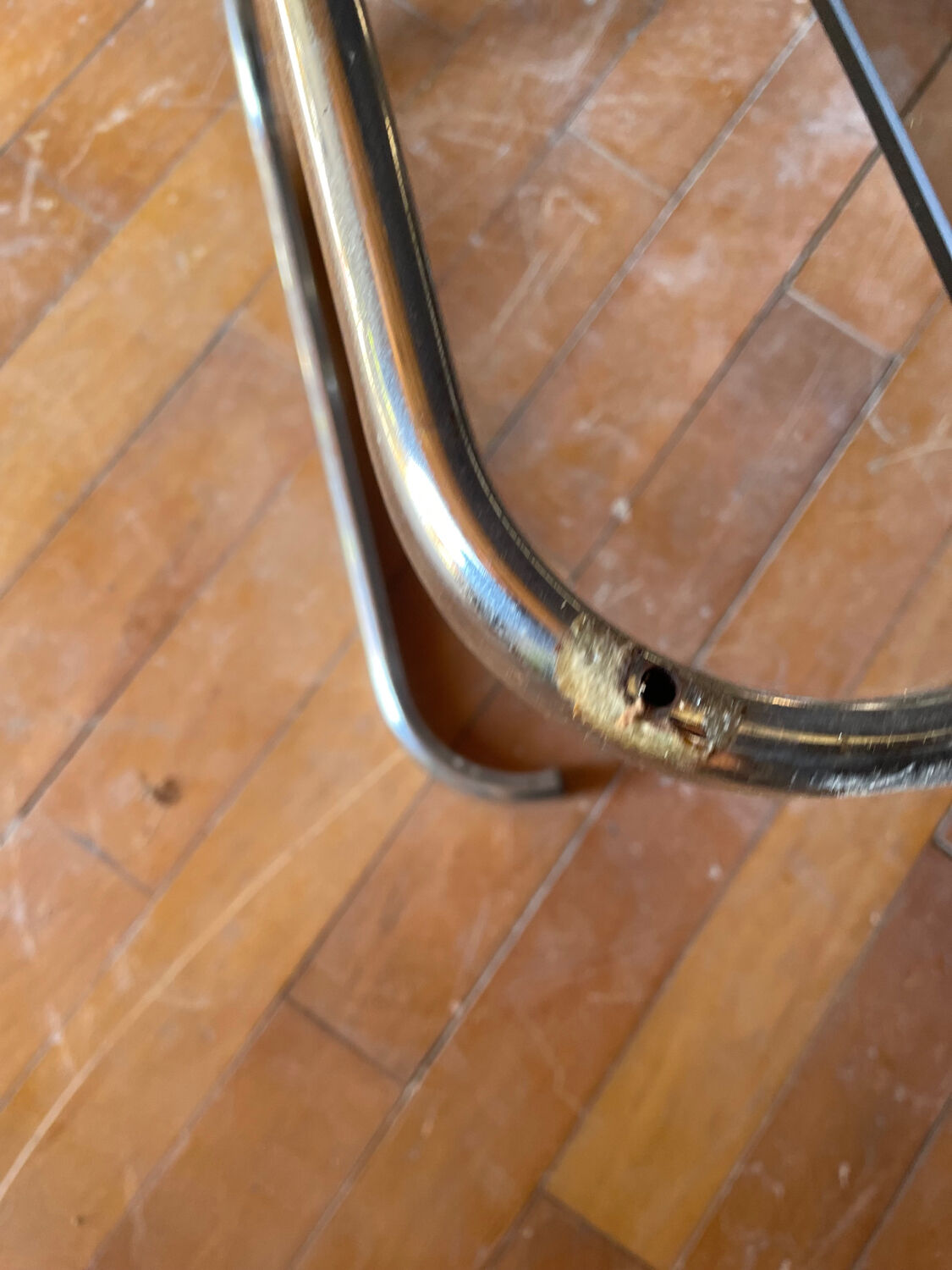 70s plexi coffee table