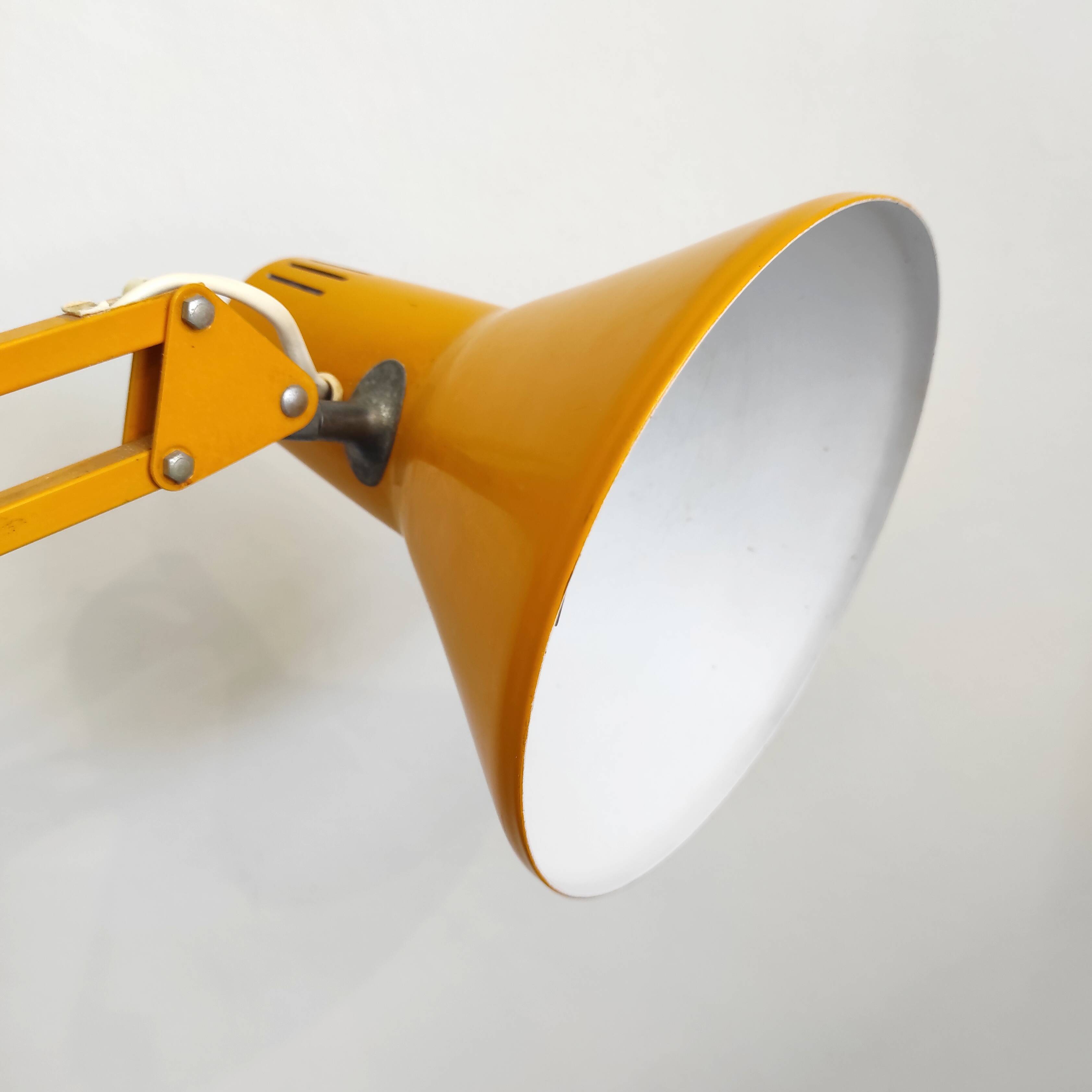 Yellow Twist Lamp, 1980